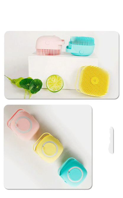 Soft Silicone Pet Bath Brush
