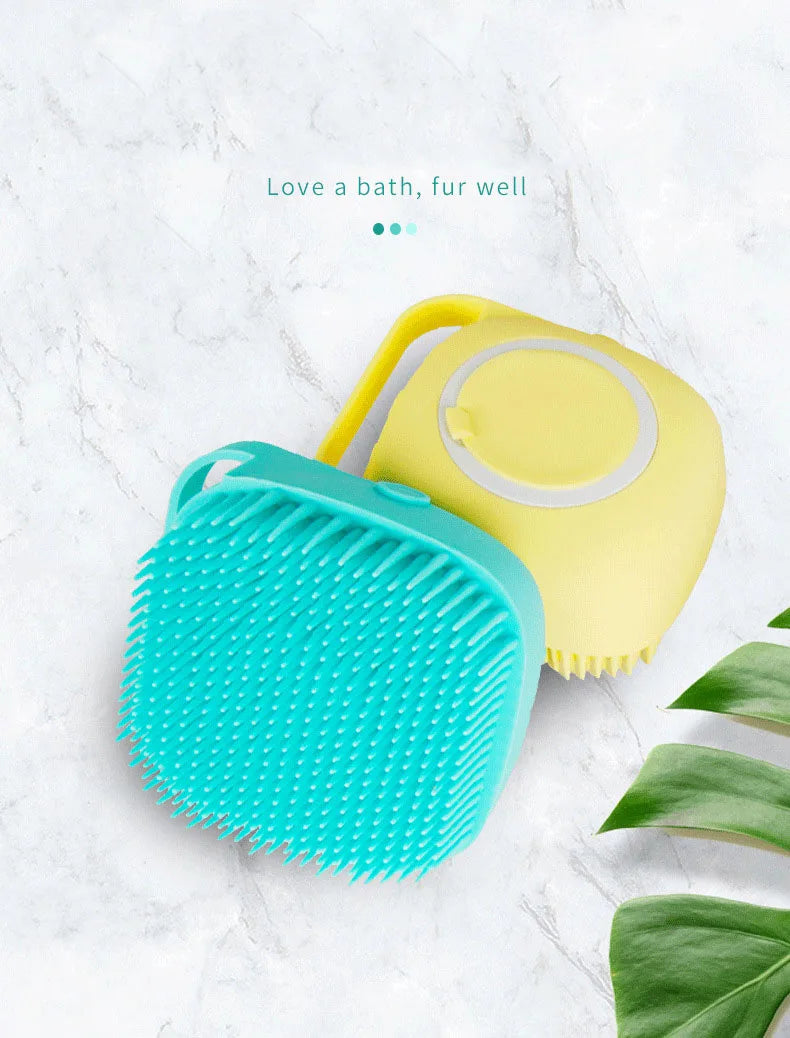 Soft Silicone Pet Bath Brush