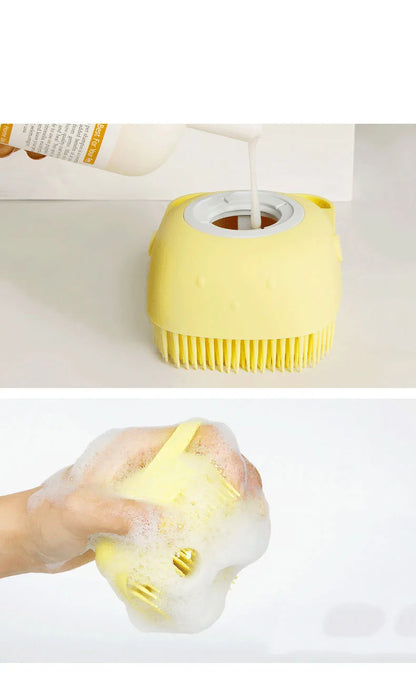 Soft Silicone Pet Bath Brush