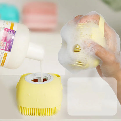 Soft Silicone Pet Bath Brush